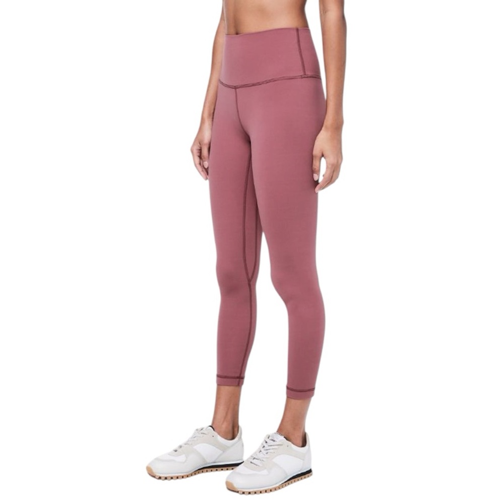 Lululemon Align Pant II 25" Misty Merlot Sz 10 EUC